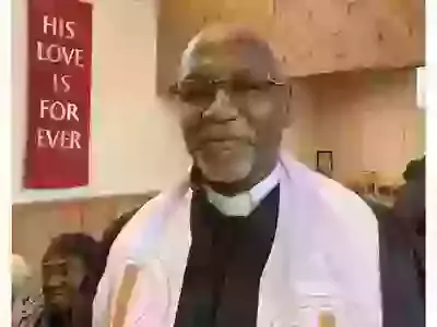 Visit from Methodist District Chairman